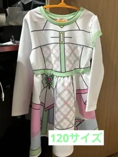 アイドルプディキュア　キュアズキューン　長袖ワンピース 120cm しまむら