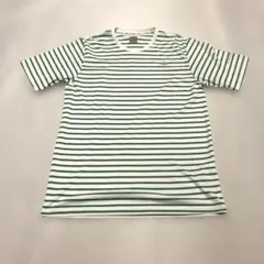 le coq sportif テニス ボーダー 半袖 トレーニングウェアのサムネイル