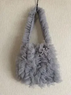 チュールフリル キャリーバッグ ene⭐︎ 完売商品 | Mercari