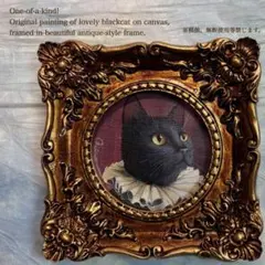 Limited 絵画 cat 猫の絵 art 猫 ペルシャ 猫の置物 美術品 - メルカリ