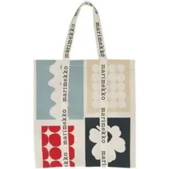 マリメッコトートバッグ✨新品•未使用！ 新品未使用 marimekko キャンバスロゴ トートバッグ kioski トートバッグ
