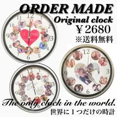 名入れオーダーメイド時計 カップル 記念日 プレゼント １歳バースデー