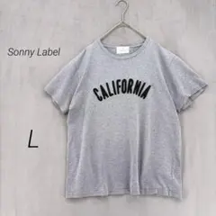 サニーレーベル アーバンリサーチ Tシャツ 刺繍ロゴ コットン L グレー ラフのサムネイル