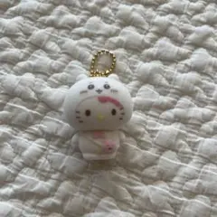 サンリオ ちいかわ コラボ シークレットフロッキーマスコット キティ×ちいかわ