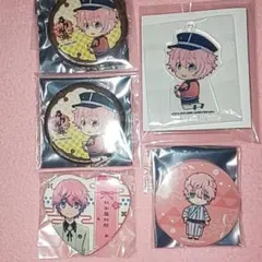 刀剣乱舞 秋田藤四郎 缶バッジ アクスタ セット