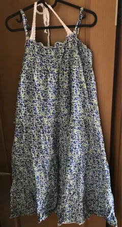 NICE CLAUP花柄ロングワンピース