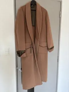 Amour チェスターコート ロングコート キャメル L