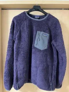 Lサイズ パタゴニア ロスガトスクルー フリース クルーネック パープル