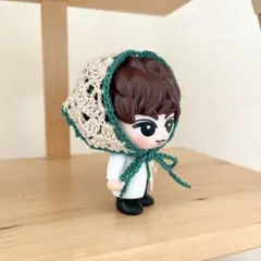 ソフビ すのチル バブーシュカ 帽子 緑のサムネイル
