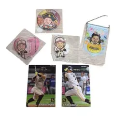 即購入⭕️ ソフトバンクホークス　中村晃選手　若鷹ガチャ　缶バッジ　キーホルダー