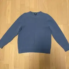 ユニクロ　ウォッシャブルストレッチミラノリブクルーネックセーター