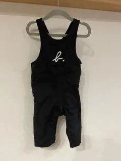Agnes b　黒のオーバーオール 1歳用