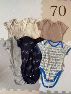 【セール中】H&M ユニクロ ベビー肌着セット まとめ売り70