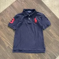 8SM1 POLO RALPH LAUREN ビッグポニー　ポロシャツ　ネイビー