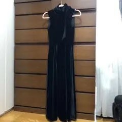 ベルベット調ロングドレス　パーティーに