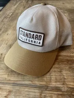 新品 STANDARD CALIFORNIA ロゴワッペン メッシュキャップ