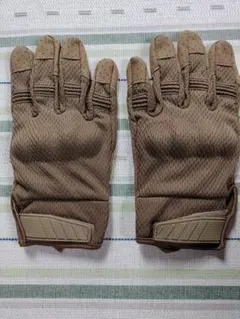 手袋　タクティカル グローブL寸　ハードナックルグローブ　 サバゲー バイクのサムネイル