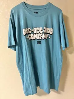 DC SHOECOUSA 半袖 Tシャツ ライトブルー L
