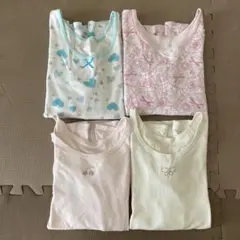 長袖肌着4枚セット 140