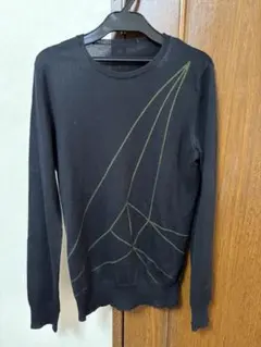 ディーゼルクルーネックニット ブラックのサムネイル