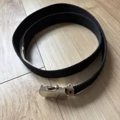 ガチャベルト　黒　ベルト　布ベルト