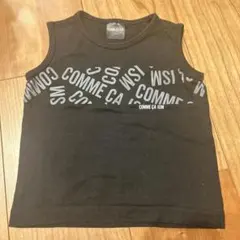 COMME CA ISM ロゴ タンクトップ 80