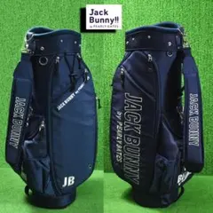 JACK BUNNY ジャックバニー スタンド式キャディバッグ ネイビー軽量
