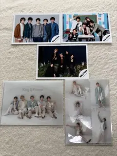 King & Prince キンプリ 公式写真 ミニクリアファイル