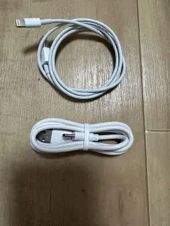 Lightning+Cケーブル 約1メートル ホワイト2本セット