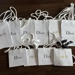 Dior ショップ袋 10枚セット ホワイト