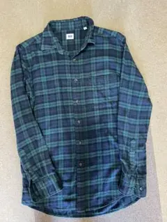 【最終割引】シャツ　チェック@UNIQLO
