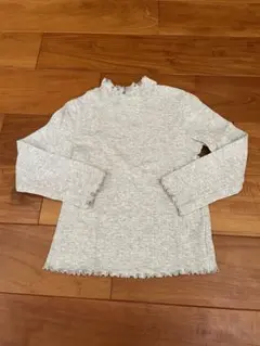 グレー 長袖カットソー 110cm 5歳