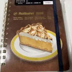 Rollbahn 2026 スケジュール帳 Mサイズ　アメリカンスイーツ