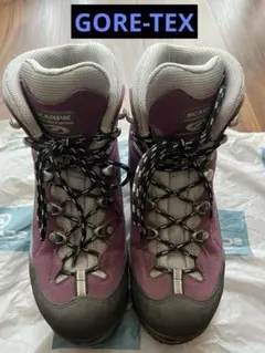 美品　SCARPA スカルパ 登山靴　UK4 EU37 日本23.5 パープル