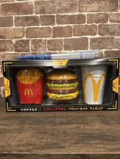 新品 未開封 マクドナルド エヴァンゲリオン バリューセット フィギュア 袋付き