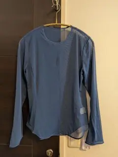 【未使用】Mame Kurogouchi シアークルーネックTシャツ（長袖）