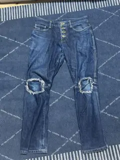 クリストファー ネメス デニムパンツ ボタンフライ nemeth 七分丈 М