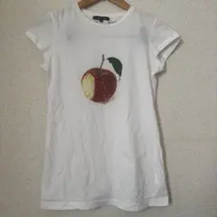 PATRIZIA PEPE パトリツィアペペ Tシャツ半袖 リンゴ スパンコールのサムネイル