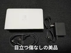 美品NintendoSwitch　純正ドック　アダプターセット　有機ELホワイト