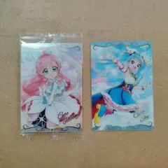 【プリキュアウエハース7】キュアスカイ　キュアプリズム