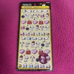 スヌーピー たくさん ボンボンドロップシールミニ
