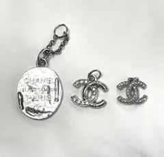 シャネル ダブルCロゴ チャームセット