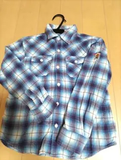 ミキハウス 長袖 ブラウス シャツ 130㌢