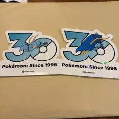 ポケモン メガフェスタ 30周年ランダムステッカー 韓国 ニョロゾ