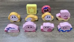星のカービィのフィギュア 10個
