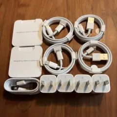 【Apple純正】新品 USB充電器とLightningケーブル セット