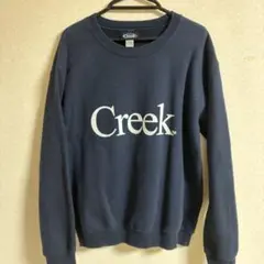 Creek ネイビースウェット XL size 中古・古着通販】Creek Angler's Device (クリークアングラーズ