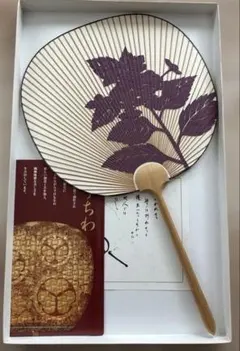 [美品] 阿以波　かざり団扇　祇園ばやし 美品] 阿以波 かざり団扇 祇園ばやし 美品] 阿以波 かざり団扇