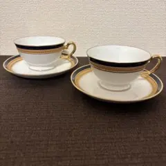 大倉陶園 ロイヤルブルー 瑠璃クラウンエンボス デザートプレート 20cm