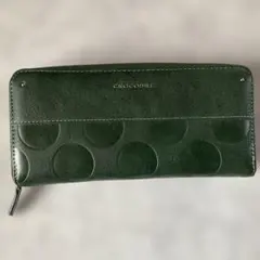 CROCODILE グリーン 長財布 極美品のサムネイル